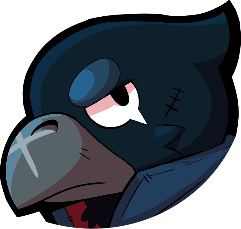 crow brawl stars cara