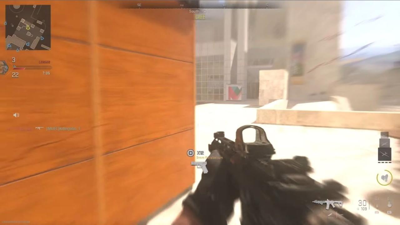 En el juego usando Battle Rage