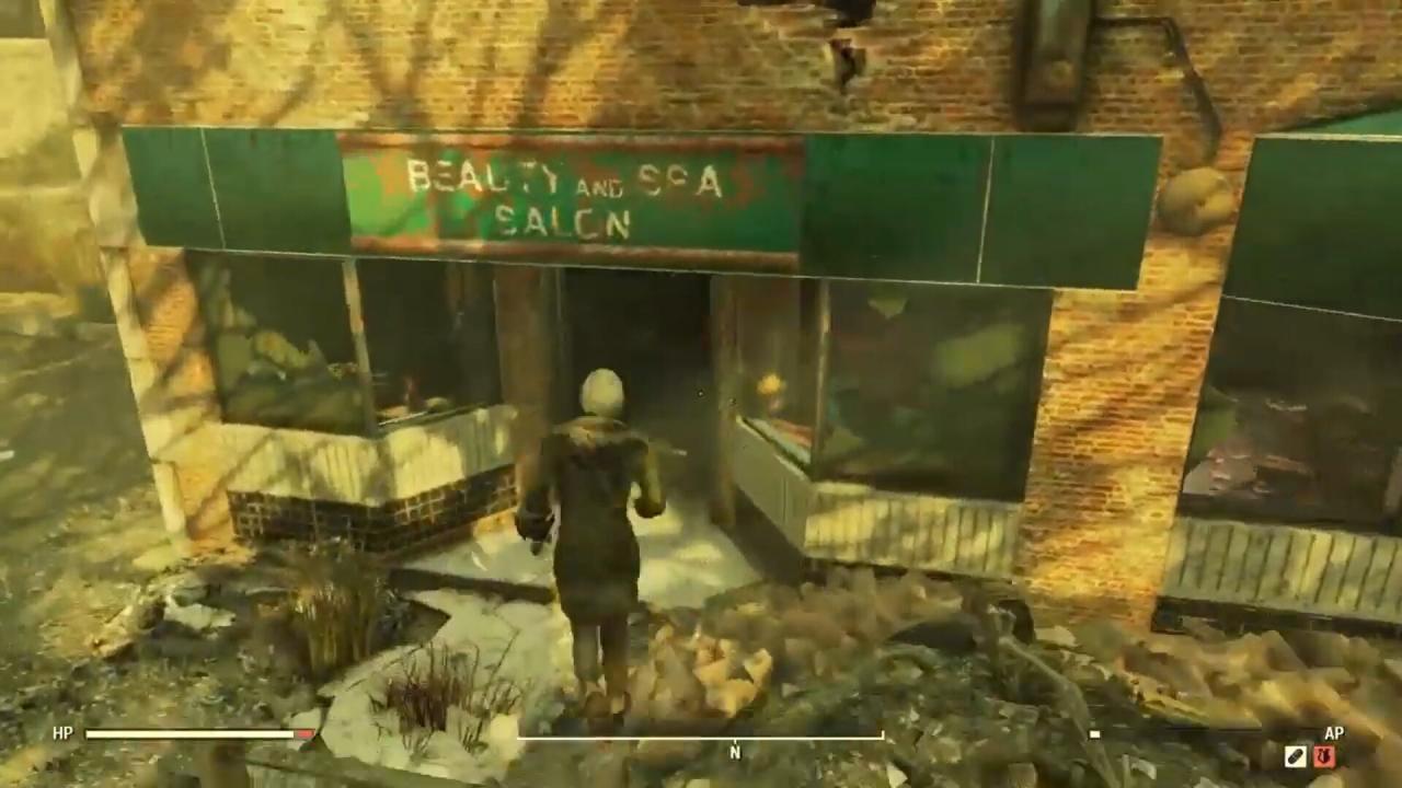 Salón de belleza y spa Fallout 76