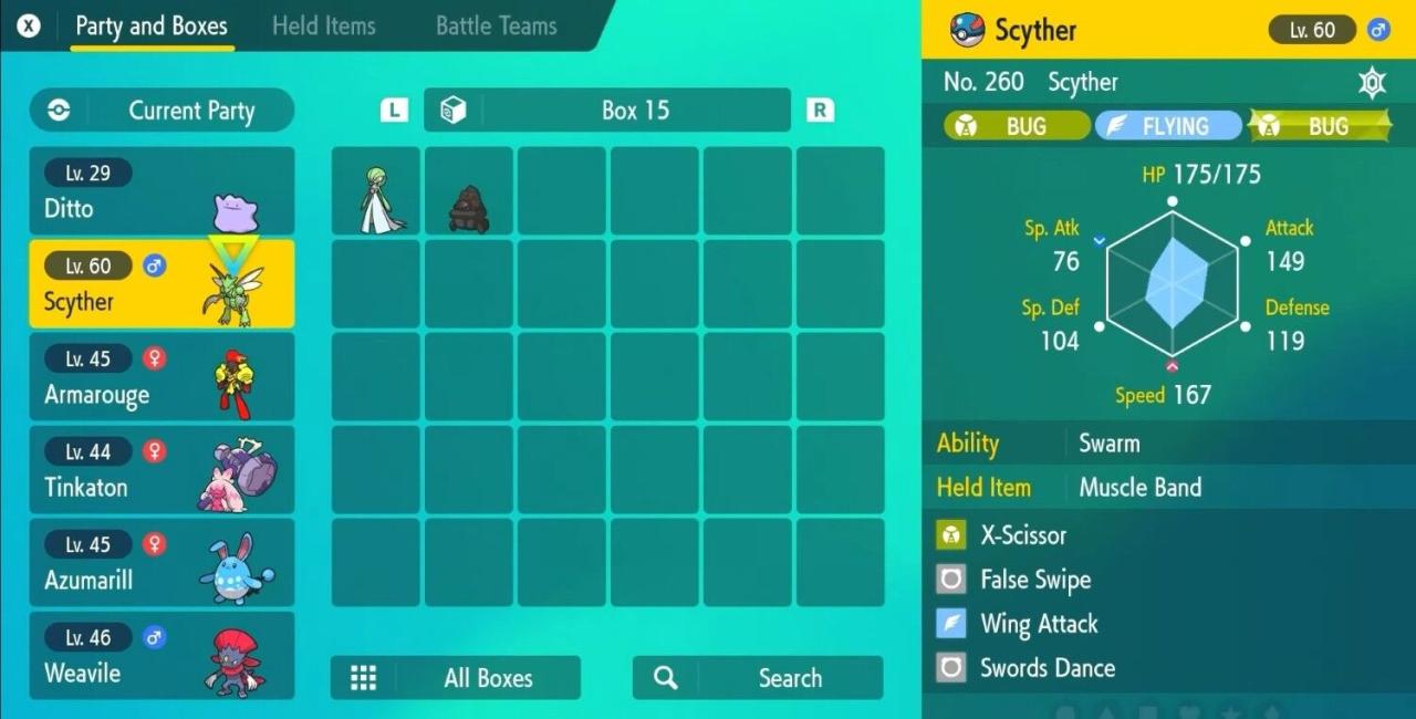 Lo mismo ocurrirá con otros Pokémon en el grupo actual.