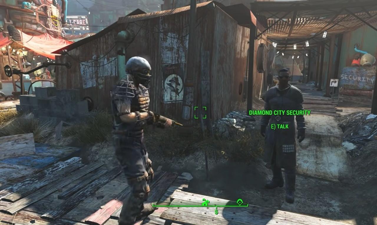 Armadura de guardia de Fallout 4 DC