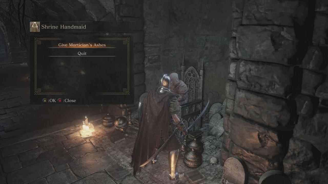 Dark Souls 3 Sirvienta del Santuario