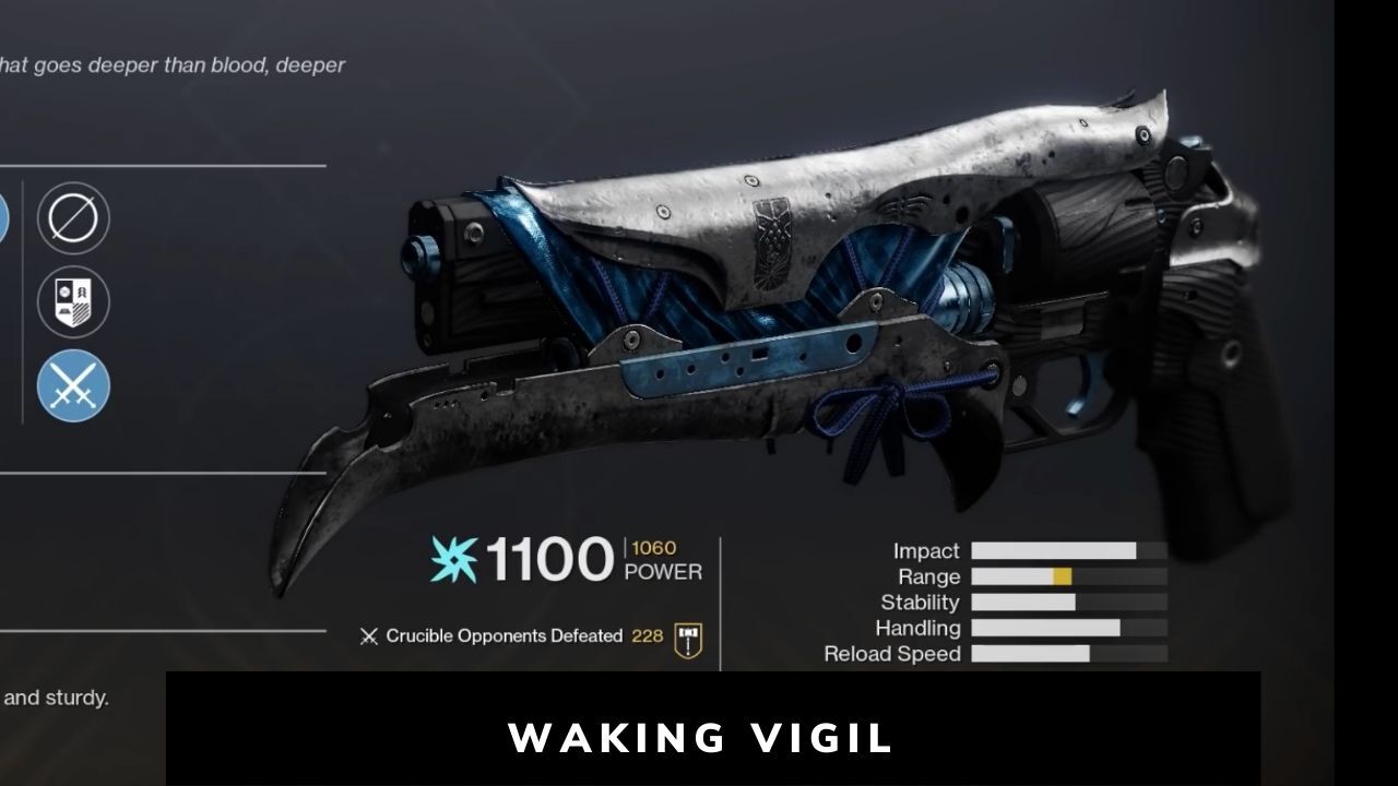 Cañón de mano Waking Vigil Destiny 2