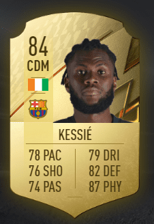 Kessie Card en FIFA