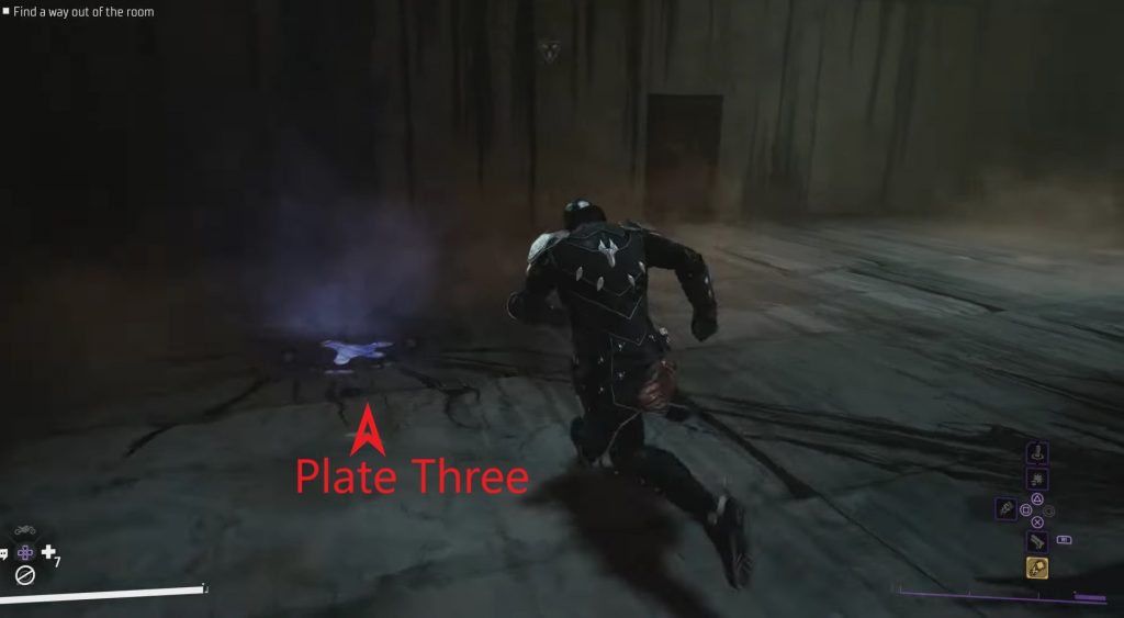 Placa de presión tres de Gotham Knights