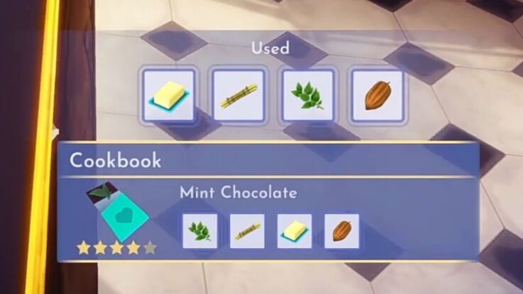 Artículos para chocolate menta.