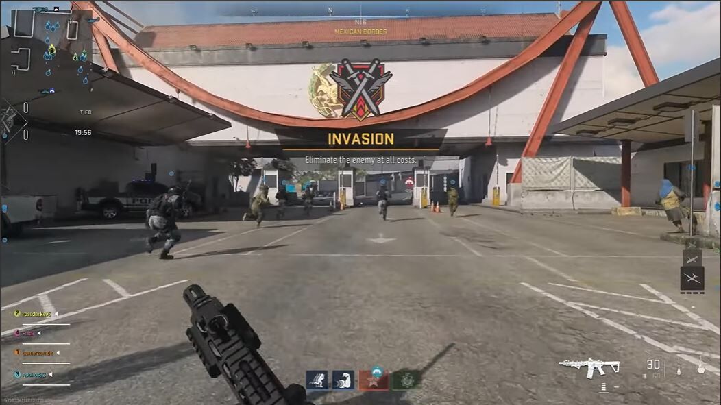 Jugando a Invasion en Call of Duty Modern Warfare 2