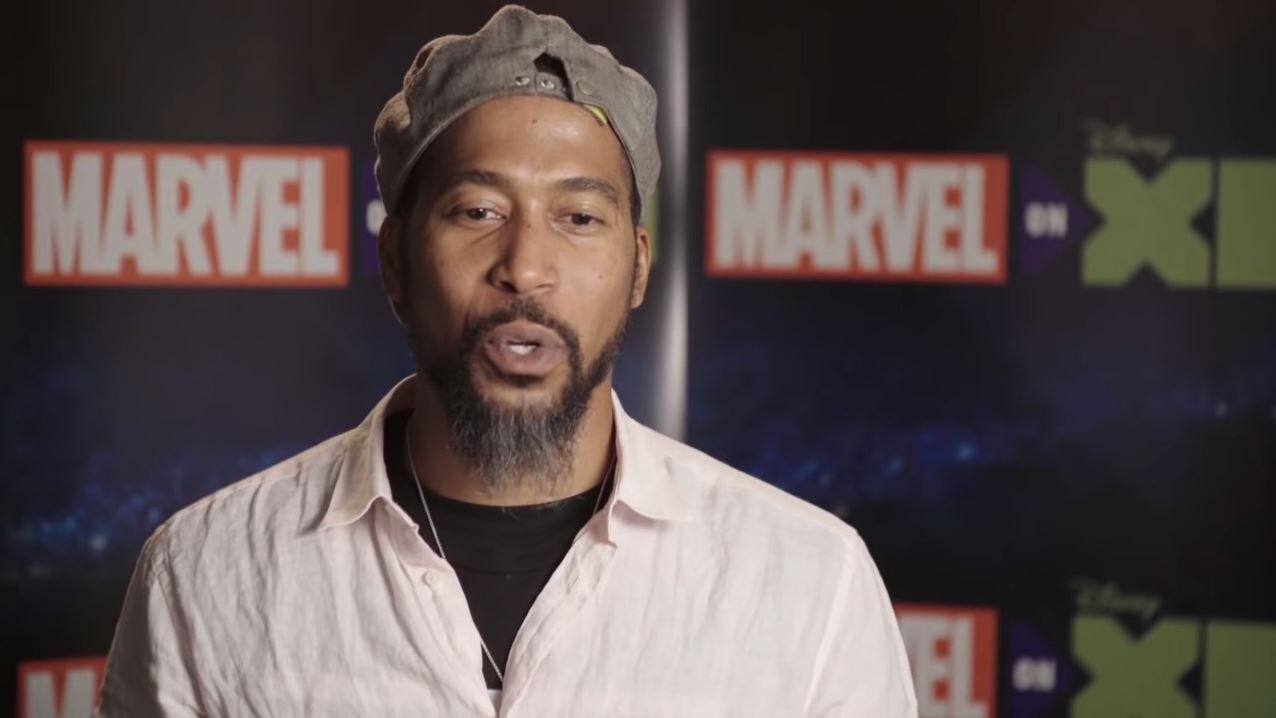 James C. Mathis III en una entrevista para actuar en Marvel