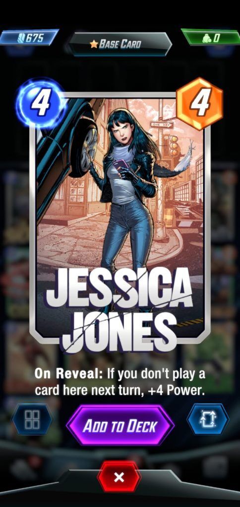 Marvel Snap Jessica Jones