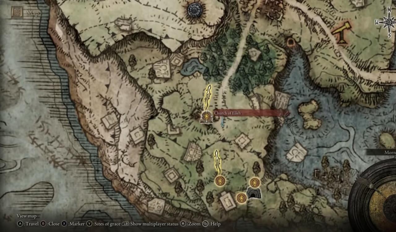 Ubicación de Elden Ring Lone Wolf