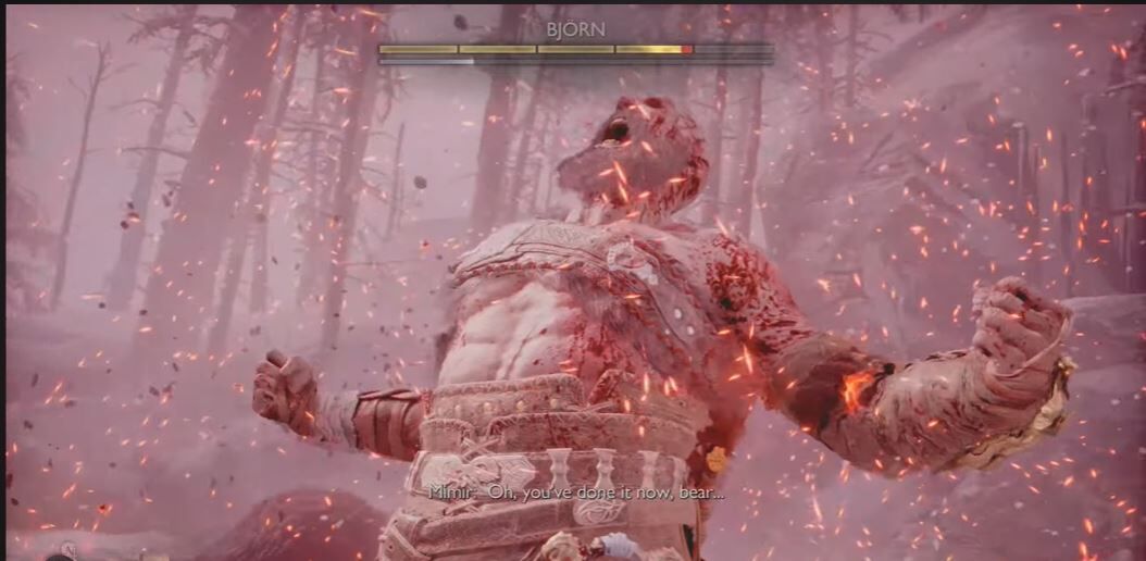 Modo Spartan Rage de Kratos