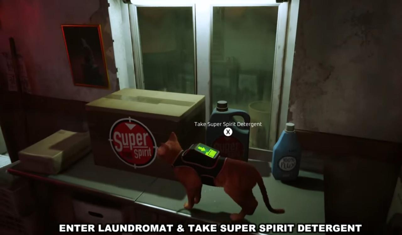 Super Spirit Detergente en la mesa