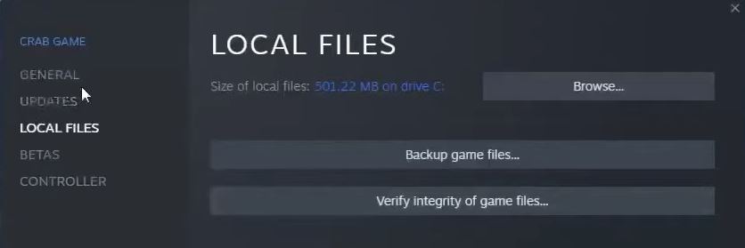 Verificar la integridad del archivo