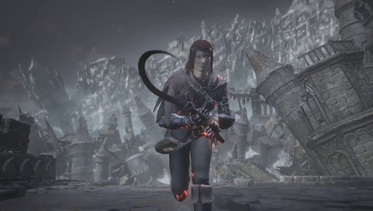 Dark Souls 3 Guadaña de mano turbia