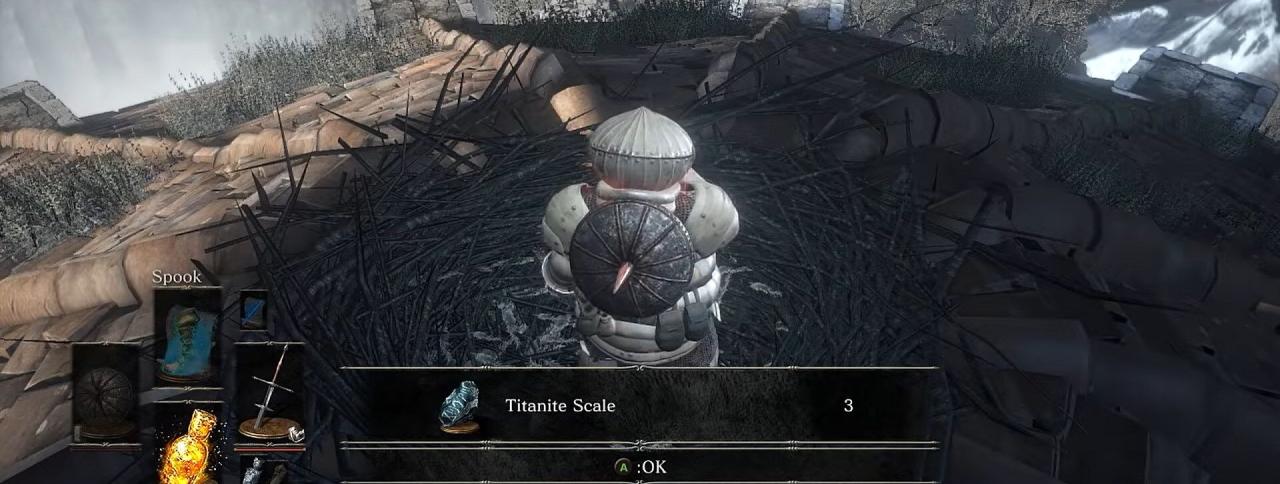 Dark Souls 3 Cementerio de Ash