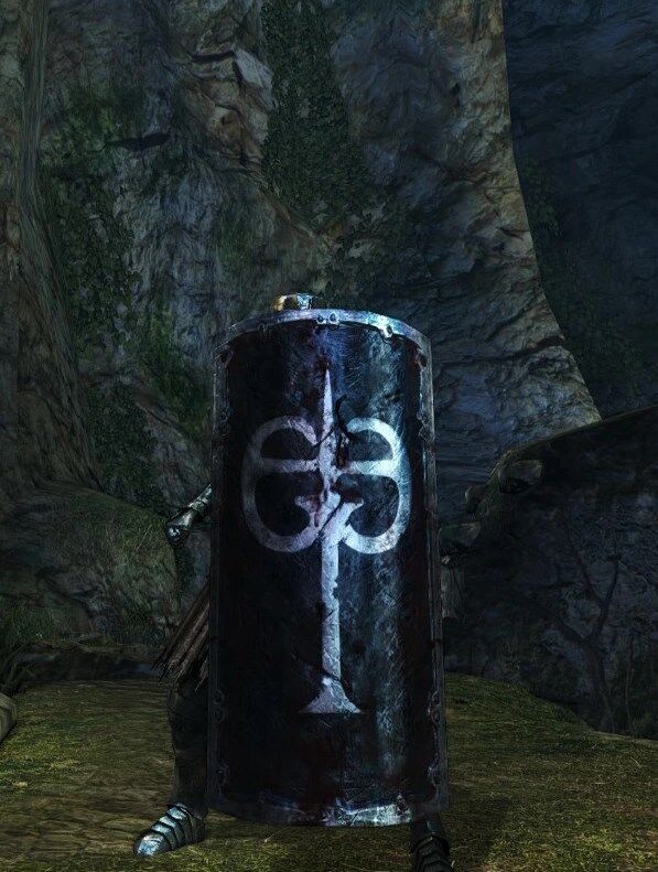 Dark Souls 3 Gran escudo de hierro negro