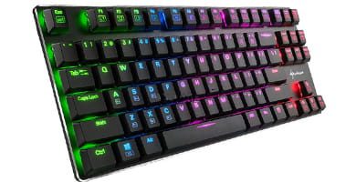 teclado gaming barato y retroilumando led rgb
