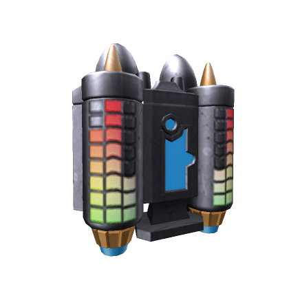 mochila cohete titanium roblox