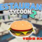 Codici per Restaurant Tycoon 2