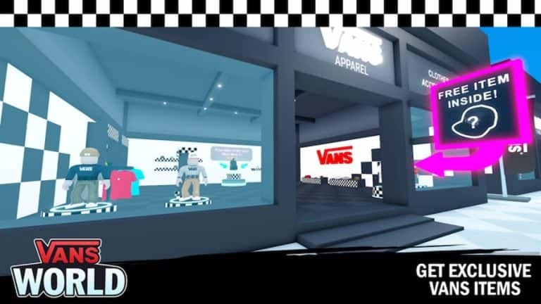 vans world roblox